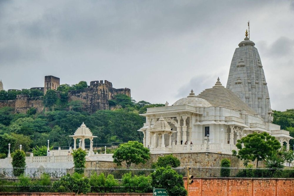 A Stunning White Marble Temple